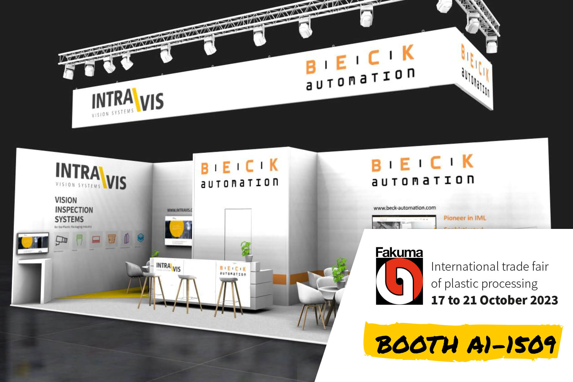 INTRAVIS with own booth at Fakuma for the first time